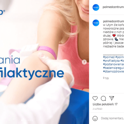 Instagram, Polmed